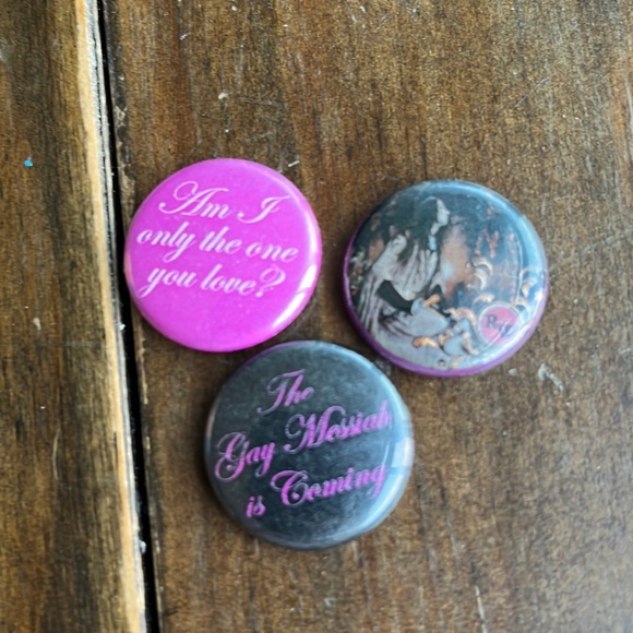 Jewelry - Rufus Wainwright Vintage Button Set
